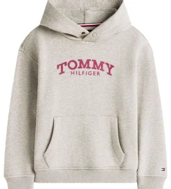 Hættetrøjer|Bluser|Tommy Hilfiger Hættetrøje - Mid Grey/Heather Grey