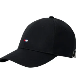 Kasketter|Tommy Hilfiger Kasket - Small Flag - Sort