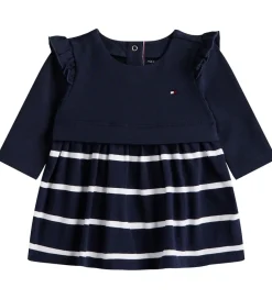 Kjoler|Tommy Hilfiger Kjole - Dark Night Navyblue