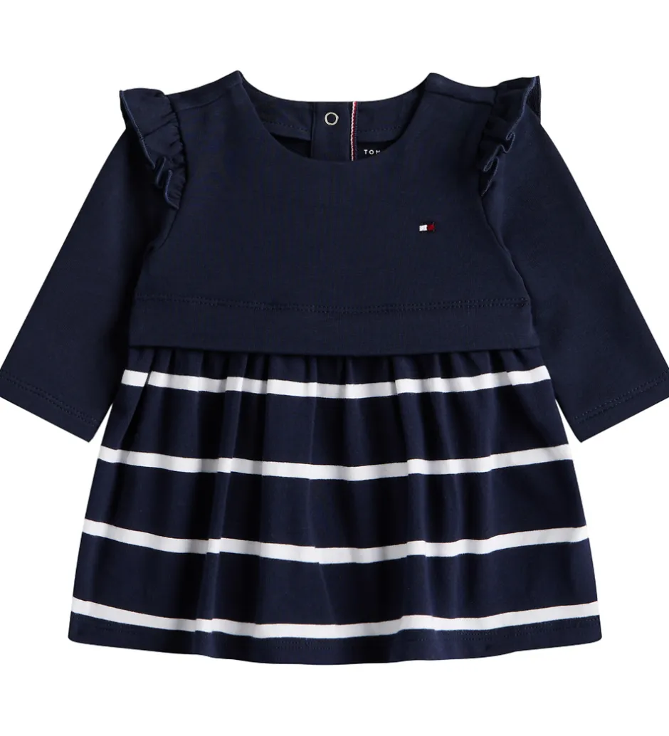 Kjoler|Tommy Hilfiger Kjole - Dark Night Navyblue