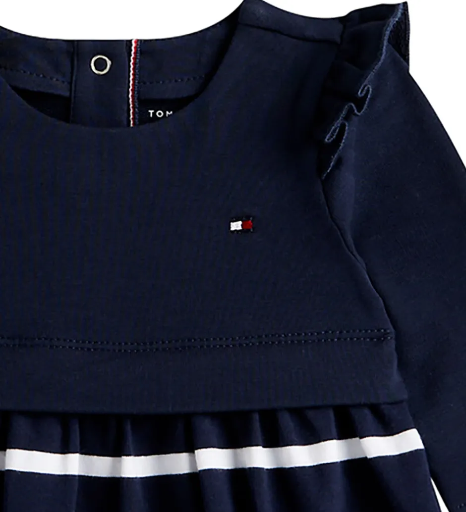 Kjoler|Tommy Hilfiger Kjole - Dark Night Navyblue