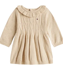 Kjoler|Tommy Hilfiger Kjole - Strik - Malted Milk Heather