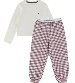 Nattøj|Tommy Hilfiger Nattøj - Ivory Silk/Mini Plaie Ivory