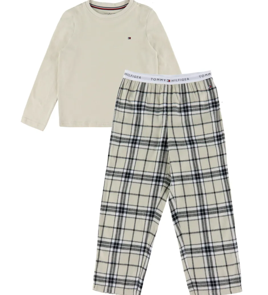 Nattøj|Tommy Hilfiger Nattøj - Newsprint/Tartan Newsprint