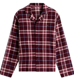 Nattøj|Tommy Hilfiger Nattøj - Straight - Tartan Reiker Burgundyred
