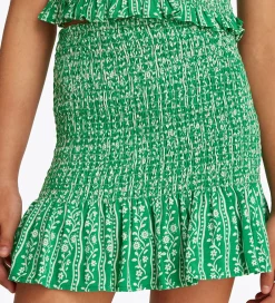 Nederdele|Tommy Hilfiger Nederdel - Printed Smock - Radiant Green