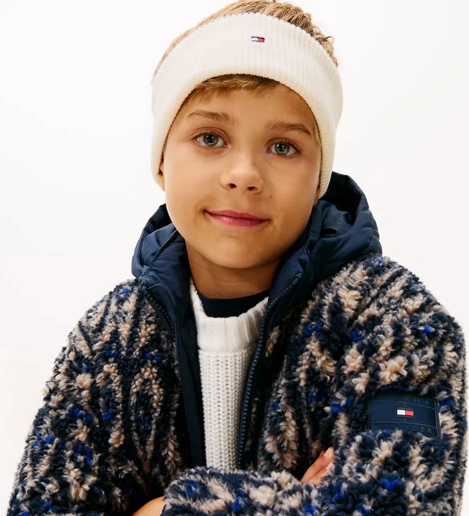 Pandebånd|Huer Og Hatte|Tommy Hilfiger Pandebånd - Strik - Ancient White