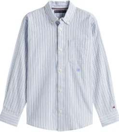 Skjorter|Konfirmationstøj|Tommy Hilfiger Skjorte - Multi Stripe - Breezy Blue