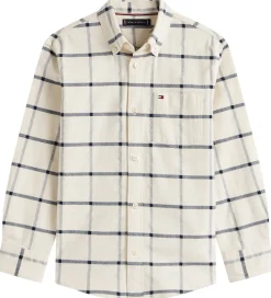 Skjorter|Konfirmationstøj|Tommy Hilfiger Skjorte - Window Pane Check - Hvidternet