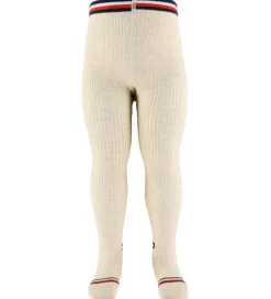 Unisex-Tøj|Strømpebukser|Tommy Hilfiger Strømpebukser - Ecru Melange