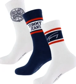 Strømper|Tommy Hilfiger Strømper - 3-pak - Hvid/Navy