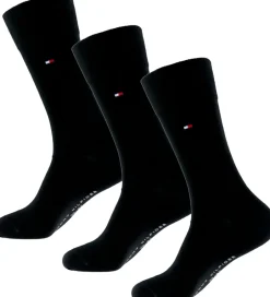 Strømper|Basis|Tommy Hilfiger Strømper - 3-pak - Sort