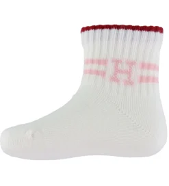 Strømper|Tommy Hilfiger Strømper - 3-pak - Pink/Hvid