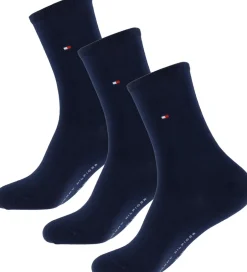 Strømper|Basis|Tommy Hilfiger Strømper - 3-pak - Midnight Blue
