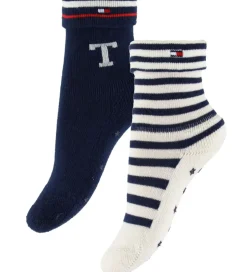 Strømper|Tommy Hilfiger Strømper - 2-pak - Tommy Original/Hvid