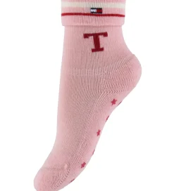 Strømper|Tommy Hilfiger Strømper - 2-pak - Rosa/Hvid