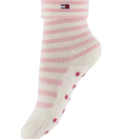 Strømper|Tommy Hilfiger Strømper - 2-pak - Rosa/Hvid