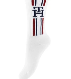 Strømper|Tommy Hilfiger Strømper - 3-pak - Hvid/Navy m. Striber