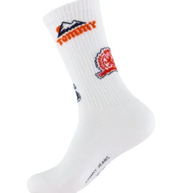 Strømper|Tommy Hilfiger Strømper - 2-pak - Hvid m. Rød