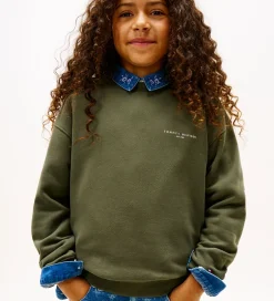 Sweatshirts|Tommy Hilfiger Sweatshirt - Mini Corp - Pewter Green