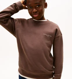 Sweatshirts|Tommy Hilfiger Sweatshirt - Mini Corp - Black Walnutbrown