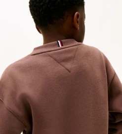 Sweatshirts|Tommy Hilfiger Sweatshirt - Mini Corp - Black Walnutbrown