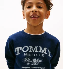 Drengetøj|Sweatshirts|Tommy Hilfiger Sweatshirt - Dark Night Blue