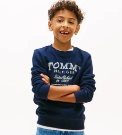 Drengetøj|Sweatshirts|Tommy Hilfiger Sweatshirt - Dark Night Blue
