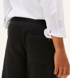 Shorts Og Knickers|Tommy Hilfiger Sweatshorts - Flag - Sort