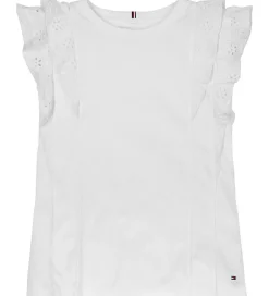 Toppe|Tommy Hilfiger Top - Broderie Anglaise - Hvid