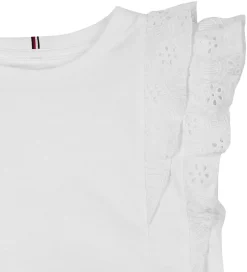 Toppe|Tommy Hilfiger Top - Broderie Anglaise - Hvid