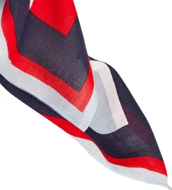 Tørklæder|Tommy Hilfiger Tørklæde - Rød/Twilight Navy