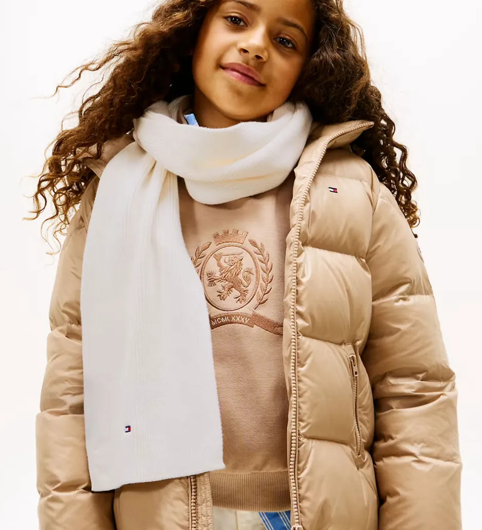 Tørklæder|Tommy Hilfiger Tørklæde - Strik - Ancient White