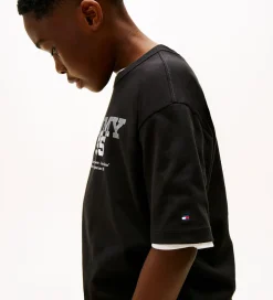 T-Shirts|Tommy Hilfiger T-shirt - 1985 Graphic Print - Black