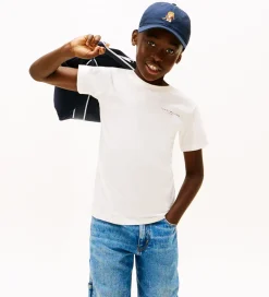 T-Shirts|Unisex-Tøj|Tommy Hilfiger T-shirt - Mini Corp - Ancient White