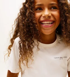 T-Shirts|Unisex-Tøj|Tommy Hilfiger T-shirt - Mini Corp - Ancient White