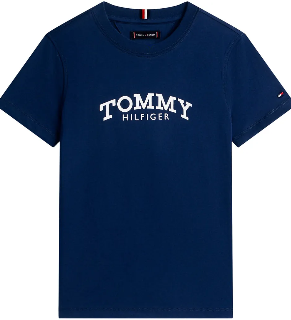 T-Shirts|Tommy Hilfiger T-shirt - Monotype - Dark Night Navy