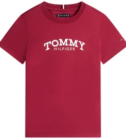 T-Shirts|Tommy Hilfiger T-shirt - Monotype - Rich Cherrry/Purple