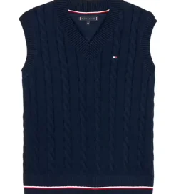 Veste|Tommy Hilfiger Vest - Strik - Dark Night Navy