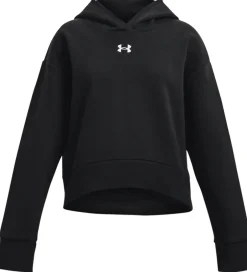 Hættetrøjer|Under Armour Hættetrøje - Cropped - Rival - Sort