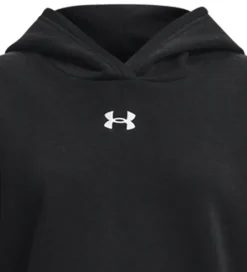 Hættetrøjer|Under Armour Hættetrøje - Cropped - Rival - Sort