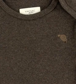 Bodyer|VACVAC Body L/Æ - Carlet - Rib - Dark Brown Melange