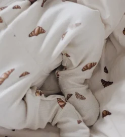 Bodyer|VACVAC Gaveæske - Bukser m. Fødder/Hue/Body l/æ - Rib - Croissan