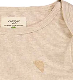 Heldragter|VACVAC Heldragt - Rib - Carlet - Light latte melange