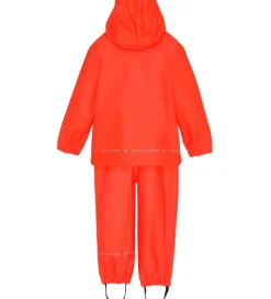 Regntøj|Ver de Terre Regntøj m. Seler - PU - Spicy Orange