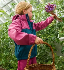 Softshell|Viking Softshelljakke m. Fleece - Play - Plum/Navy