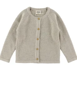 Striktrøjer|Voksi Cardigan - Uld - Seashell Sand