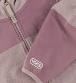 Fleece|Voksi Fleecejakke - Uld - Soft Grape