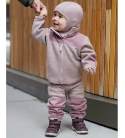 Fleece|Voksi Fleecejakke - Uld - Soft Grape