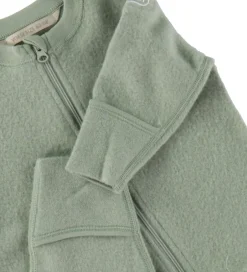 Heldragter|Voksi Køredragt - Uld - Støvet Grøn